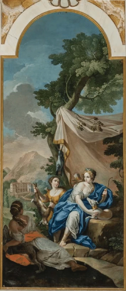 Il Riposo di Diana - Galleria del Castello di Lanciano, Castelraimondo, Macerata